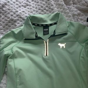 VS Pink mint green pullover